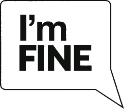 I'M FINE logo